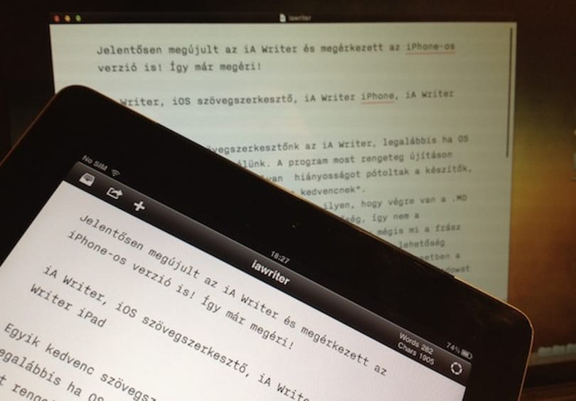 Jelentősen megújult az iA Writer és megérkezett az iPhone-os verzió is! Így már megéri!