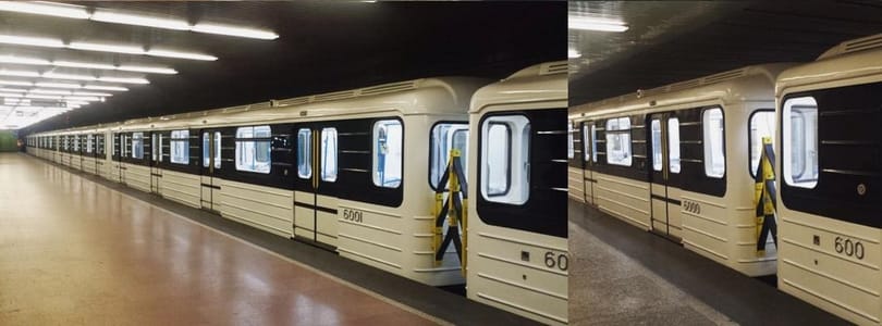 Fotó: már a Népligetnél suhan a felújított 3-as metró