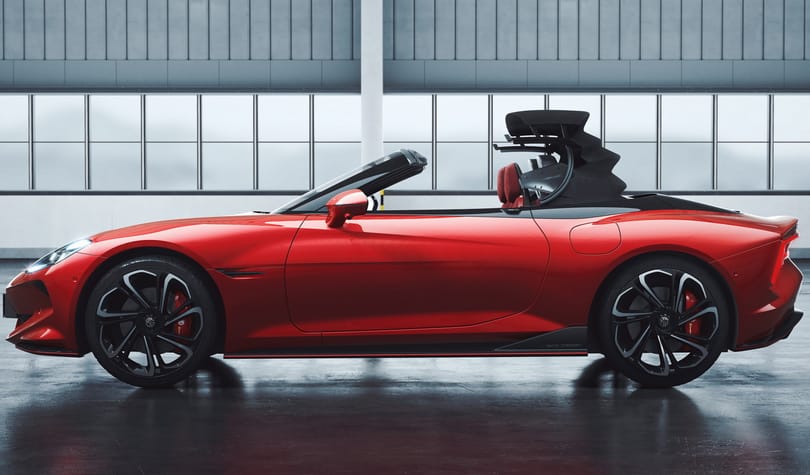 Méregerős az új kínai elektromos roadster, az MG Cyberster
