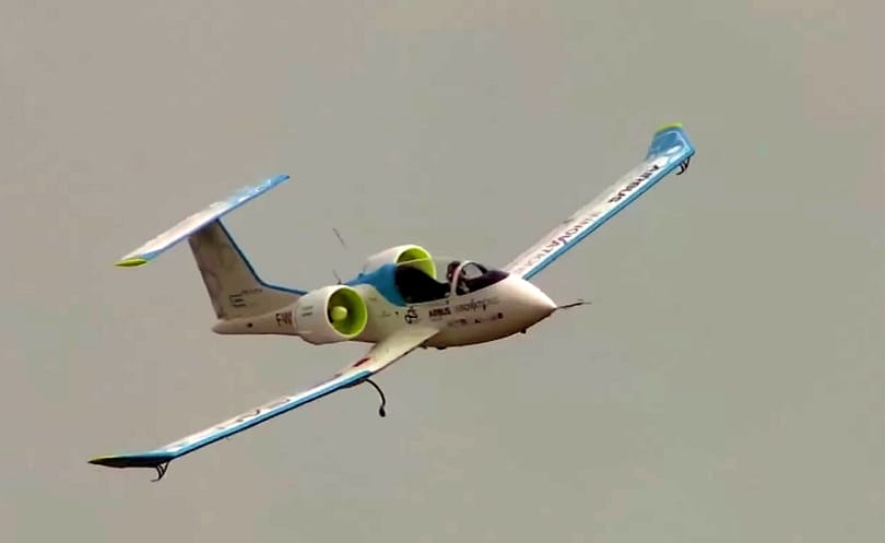 És akkor íme az Airbus elektromos repülője