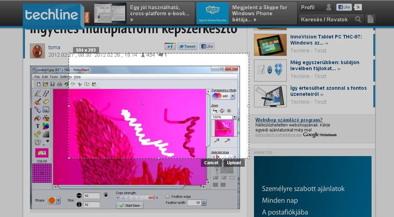 Ossza meg látványosan és egyszerűen a weboldalak érdekesebb részleteit!