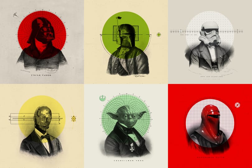 Star Wars karakterek a régmúltból