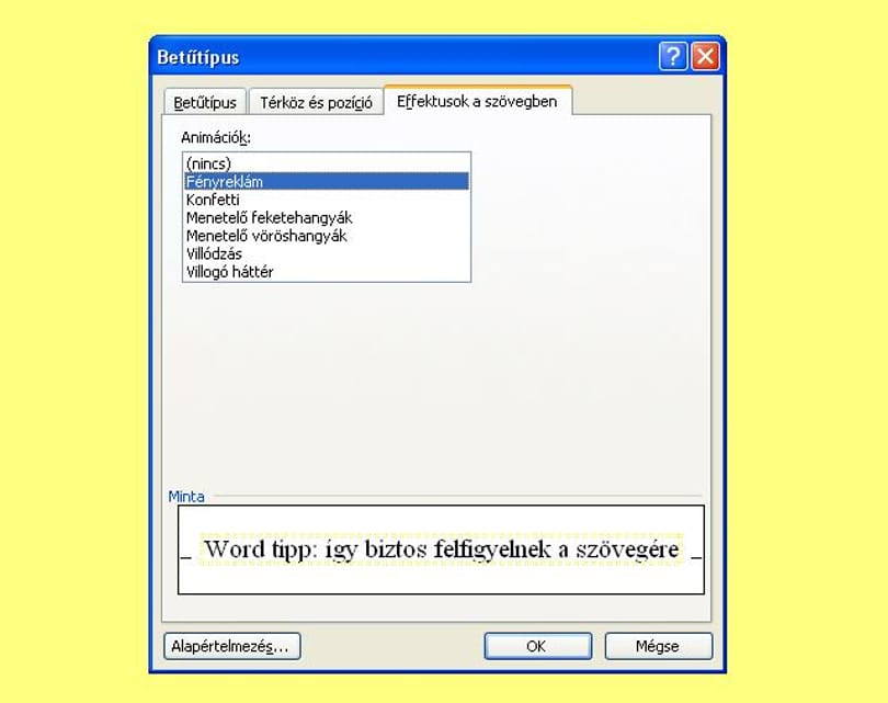 Word tipp: így biztos felfigyelnek a szövegére