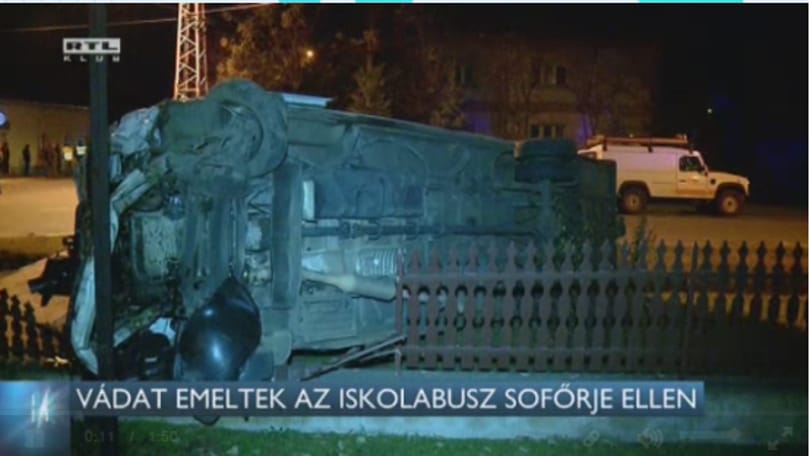Évekre lecsukhatják a Pusztaszeren csattanó román busz sofőrjét