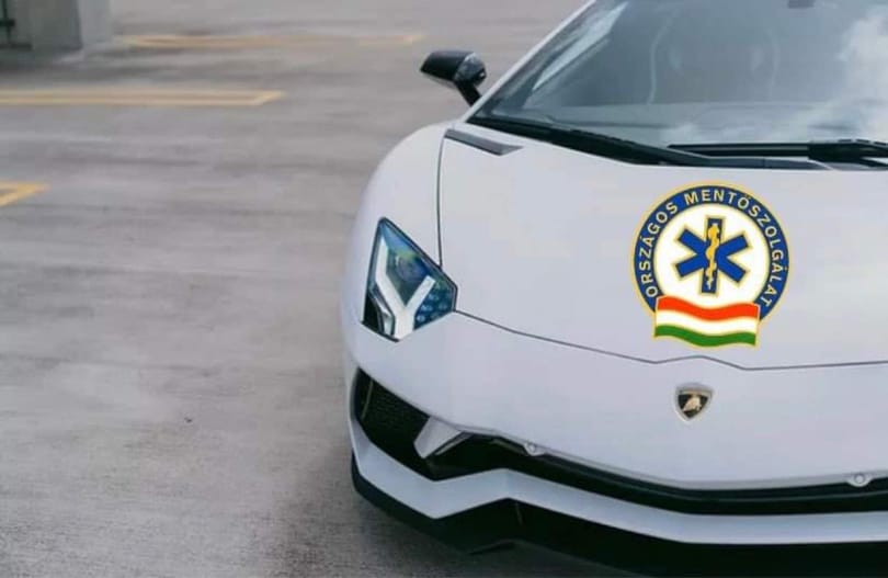 Egy Lamborghinit ajánlottak fel a mentőknek, de ők nem éltek a lehetőséggel
