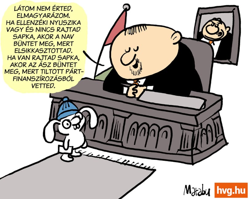 Marabu Féknyúz: Ellenzéki nyuszika