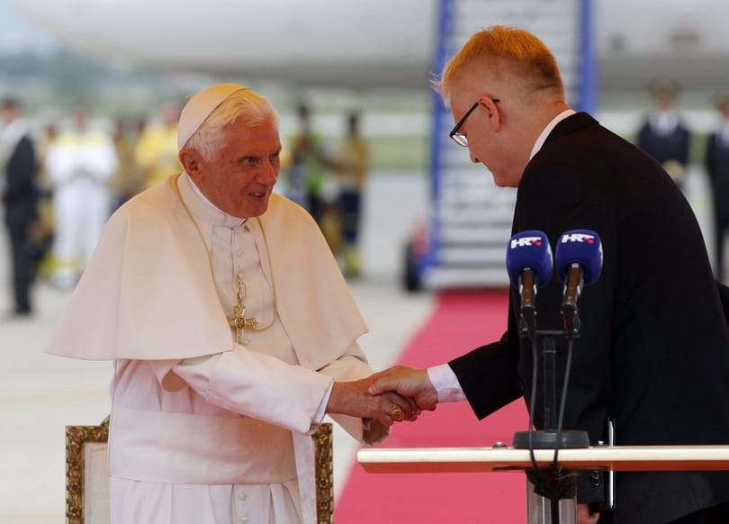 A pápa példaértékűnek nevezte Horvátország történelmét
