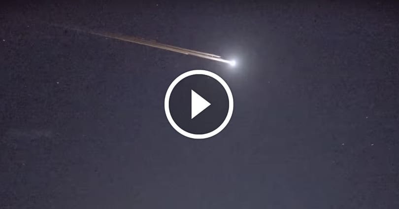 Videó: rejtélyes tűzlabdát láttak áthúzni az USA fölött, sokan megijedtek
