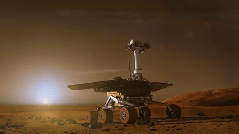 Jó hír: enyhült a porvihar a Marson, 45 napja lesz hazatelefonálni az Opportunity marsjárónak
