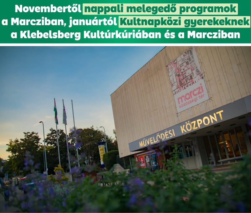 Melegedővé és napközivé alakítják a Marczibányi kulturális központot