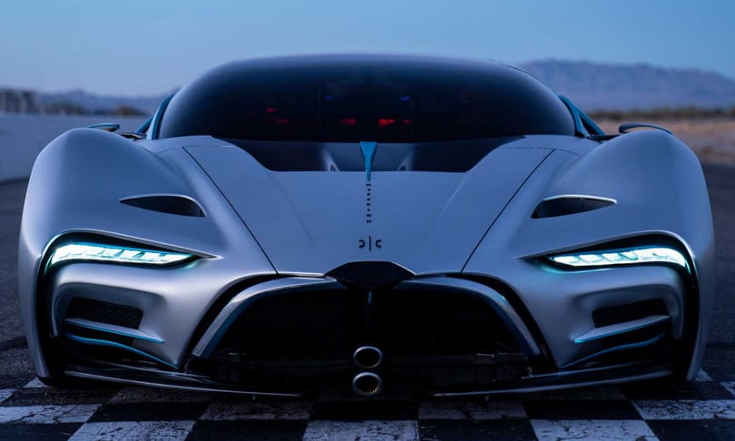 1600 kilométeres hatótáv, 5 perces töltés: villanymotoros új hiperautót lepleztek le