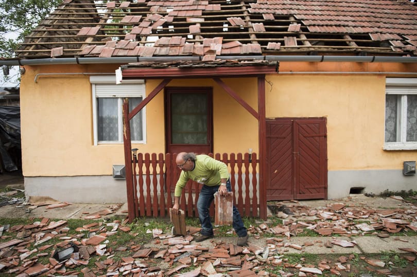 Fotók: nagy pusztítást végzett a vihar Vaján
