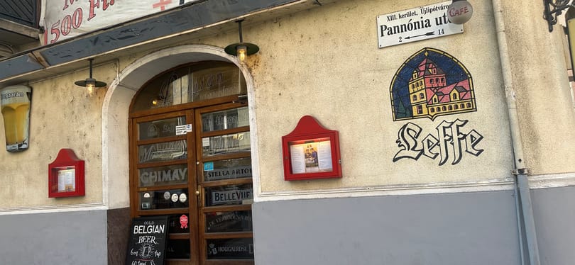 Hasbeszélő és a politikus étlap Újlipótvárosban