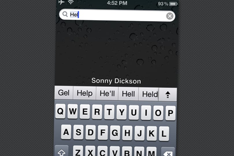 Rejtett - az Androidéra hasonlító - auto-correct funkció az iOS 5-ben!