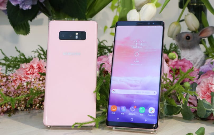 Tényleg lesz rózsaszínű Galaxy Note8