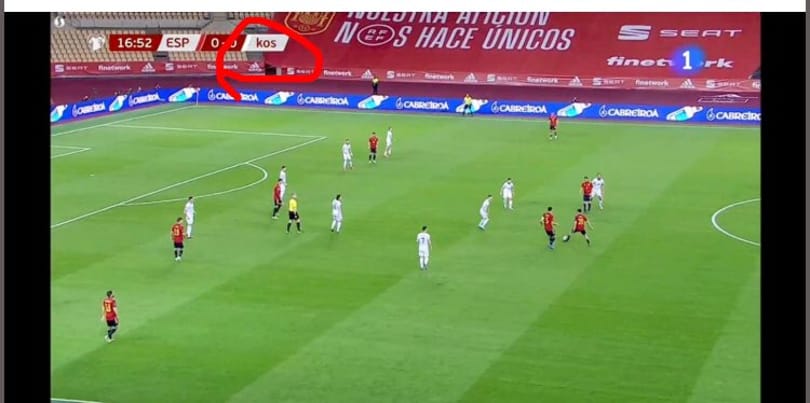 Szándékosan írták kisbetűvel Koszovó nevét a spanyol tévénél