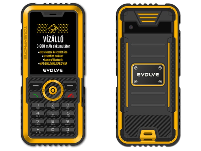 Gladiator: hosszan bírja az Evolve új strapatelefonja