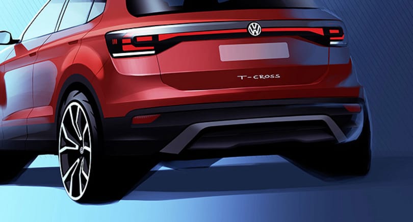 Hamarosan itt a Volkswagen bébi crossovere a T-Cross