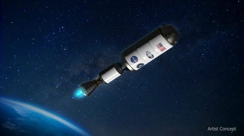 Nukleáris hajtóművet tesztelne a NASA, hogy gyorsabban jussunk el a Marsig