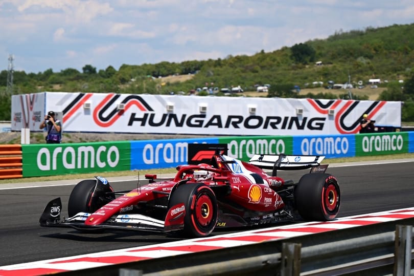 Charles Leclerc belekavart a McLarenek időmérőjébe