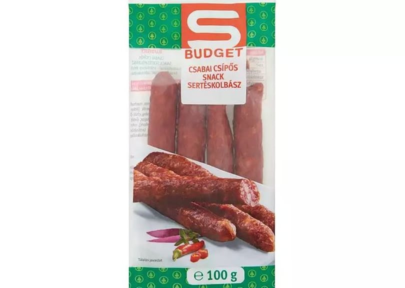 A Spar visszahívja az egyik kolbászát