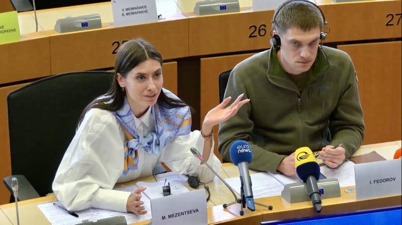 Felszólalt az EP-ben az elrabolt ukrán polgármester