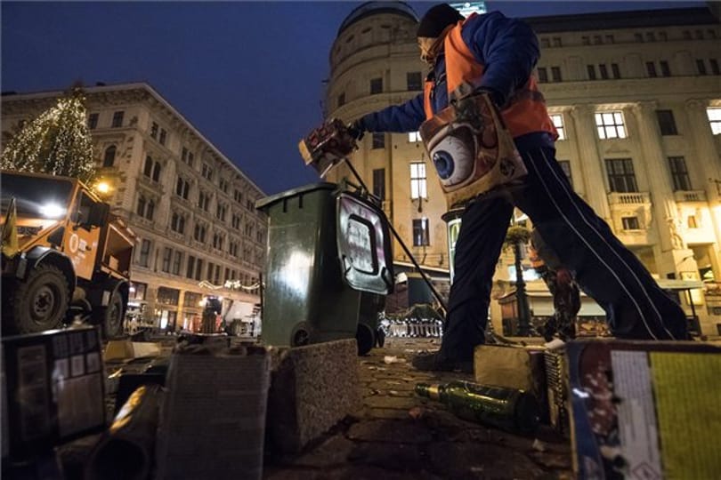150 köbméter szemetet hagytak hátra a bulizók