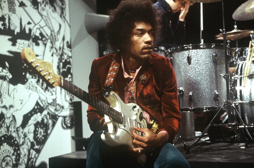 Sosem látott felvételek kerültek elő Jimi Hendrixről