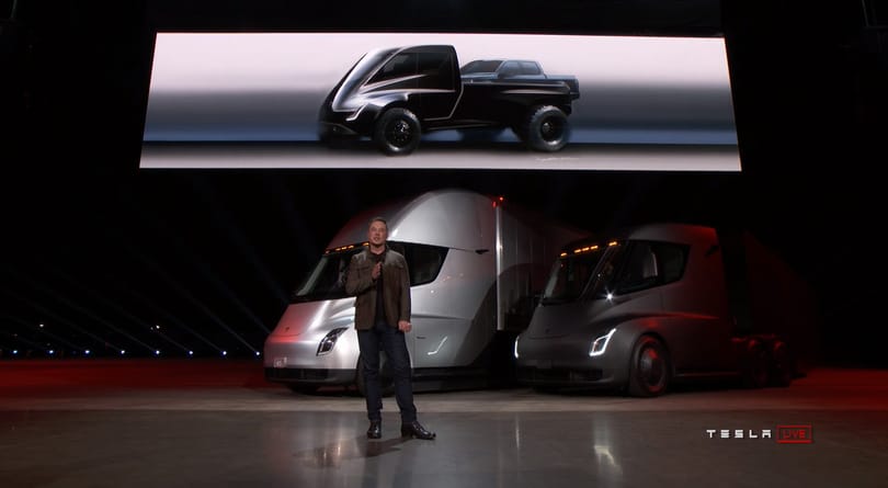 Nincs megállás: jön a platós Tesla, itt vannak róla az első hivatalos fotók