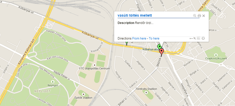 Google Mapsen gyűjtik a menekültellenes plakátok lelőhelyeit