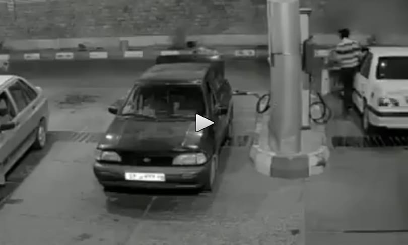 Tankolás közben robbant fel ez az autó – videó
