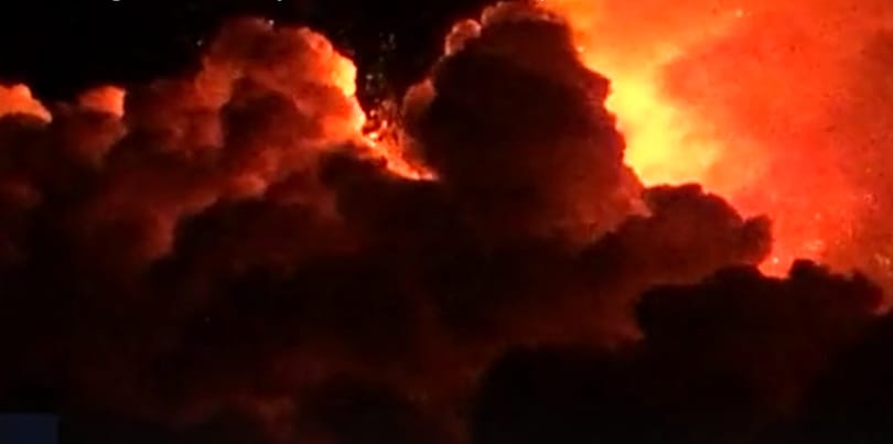 Ismét kitört az Etna