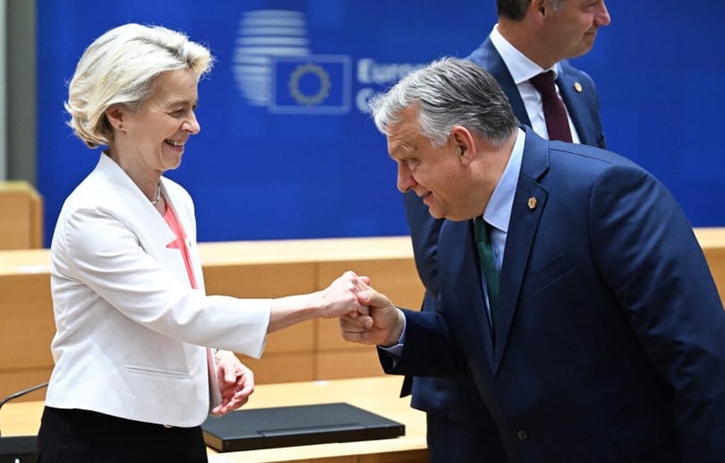 Bejelentette a magyar vétót megkerülő, 35 milliárd eurós hitelt Ukrajnának az EU