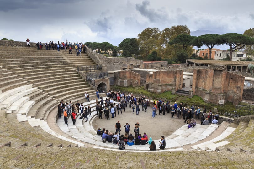 Korlátozzák a látogatók számát Pompejiben