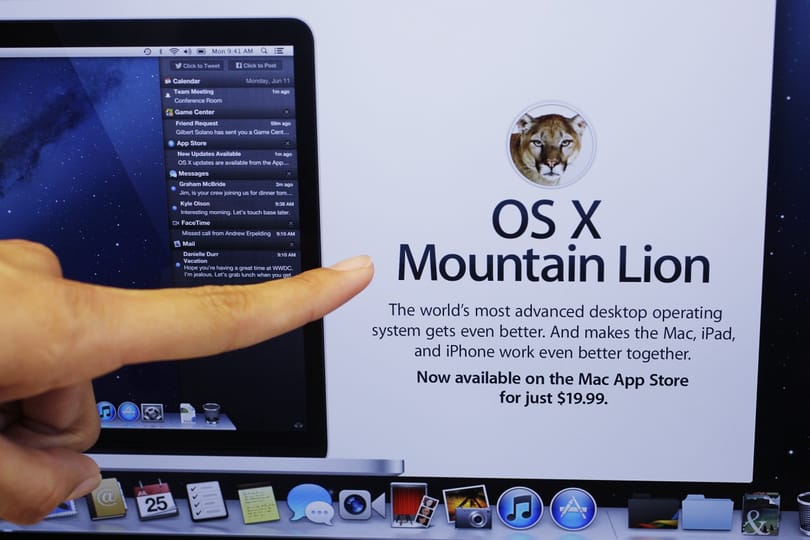 Frissítés érkezett az OS X Mountain Lion rendszerhez