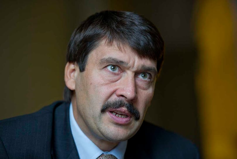 Áder, aki bejött a hidegről