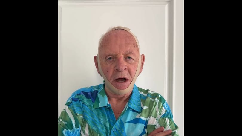 Anthony Hopkins horrorisztikus videóval tréfálta meg Kim Kardashiant