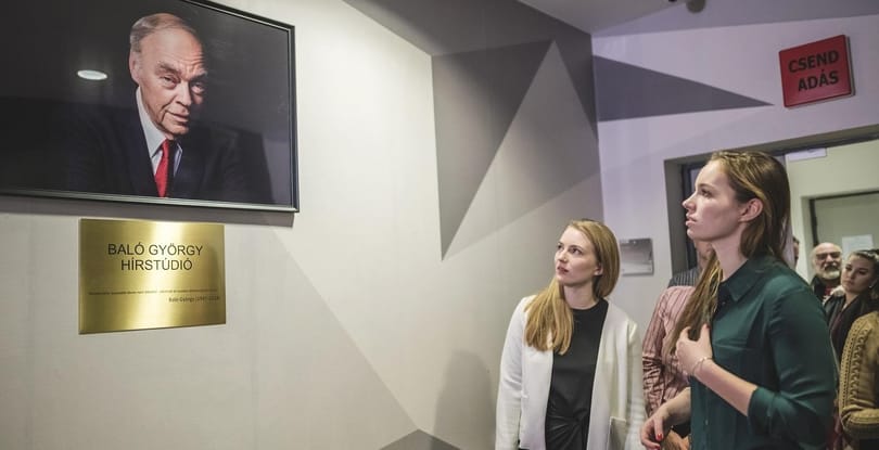 Mától Baló György nevét viseli az RTL Klub hírstúdiója