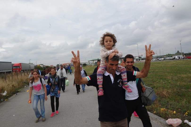 Nagyon kevés menekült jött szombaton