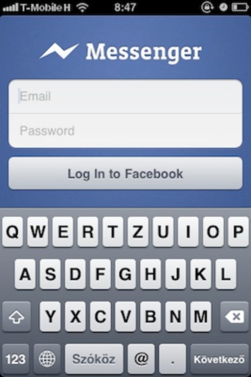 Letöltés: Facebook Messenger iPhone-ra és Androidra