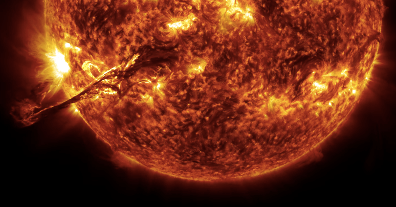 Ez már művészet: a NASA gyönyörűen mutatta be a Napot
