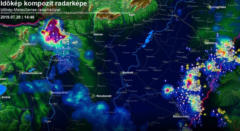 Kicsavart fák, leszakadt vezetékek - Budapestre is lecsapott a vihar