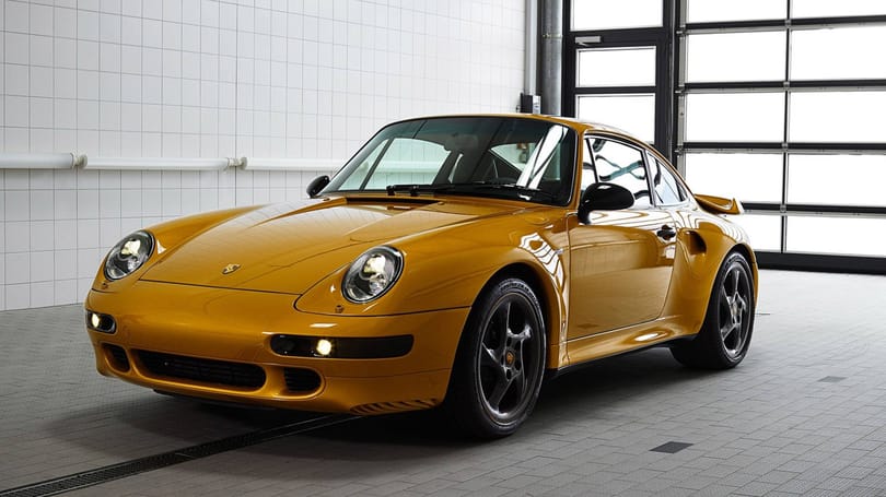Egy utolsó utáni léghűtéses 911-est épített a Porsche, Project Gold néven