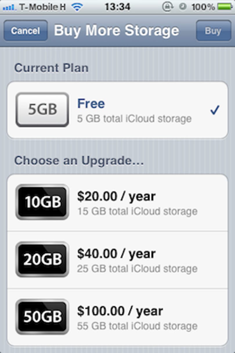 Íme az iCloud árai és videó a működéséről
