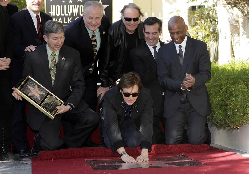 Fotók: Paul McCartney is kapott egy csillagot Hollywoodban