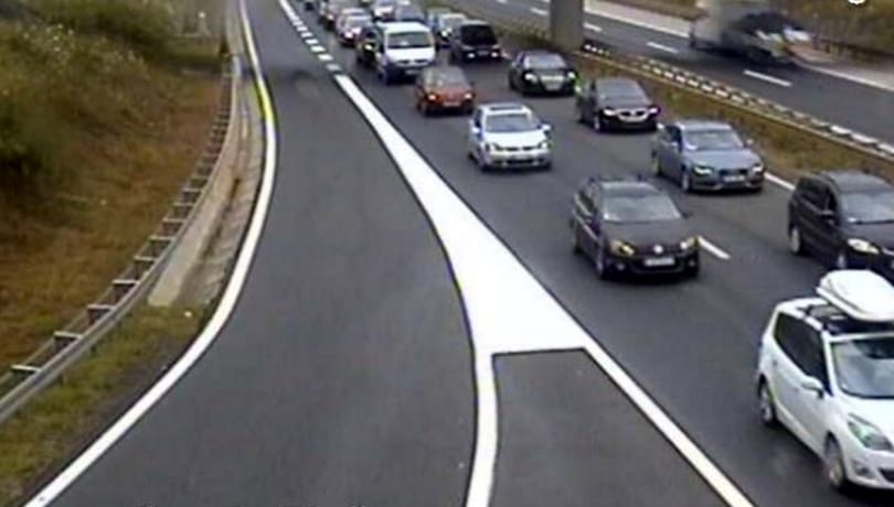 38 kilométeres a sor Zadar előtt