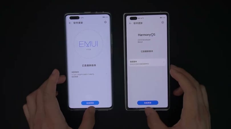 Videón a különbség: így teljesít a Huawei új rendszere, ha egy androidos telefon mellé teszik