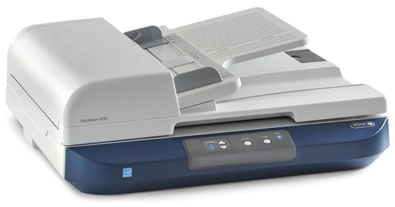 100 oldal/perc sebességgel dolgozik a Xerox szkennere