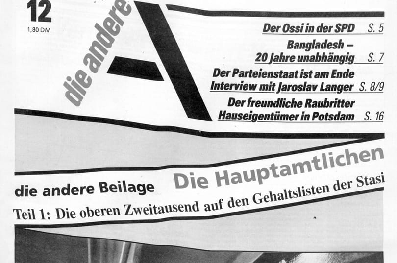 Nyilvánosságra hozták az ügynöklistát – 1991. március 30.