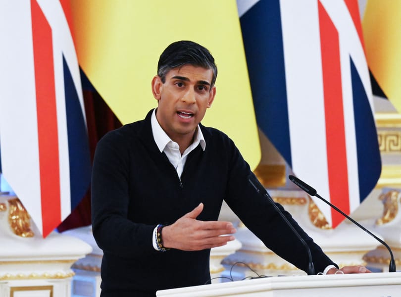 Ukrajnának kell adni a zárolt orosz vagyont a brit miniszterelnök szerint